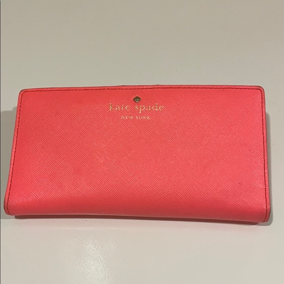 Pretty Kate Spade Small Pink Wallet!! EUC! - Picture 13 of 13